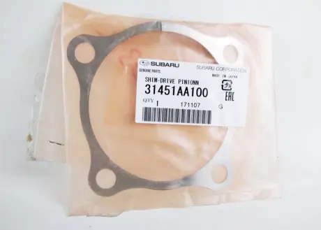 Запчастина SUBARU 31451AA100