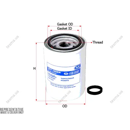 Фильтр SURE FILTER SFF105DN (фото 1)