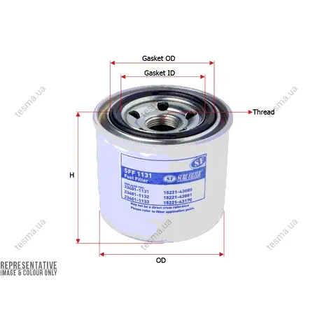 Фильтр SURE FILTER SFF1131 (фото 1)