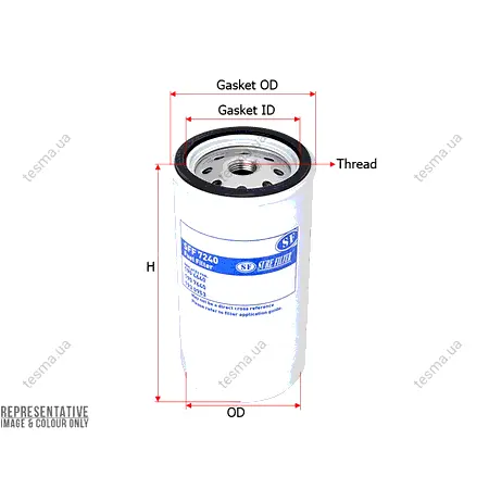 Фильтр SURE FILTER SFF7240 (фото 1)