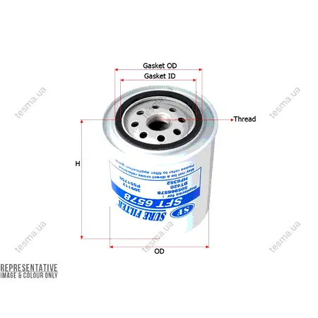 Фильтр SURE FILTER SFT6578 (фото 1)