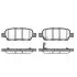 Brake pads. Колодки тормозные, дисковый тормоз SUZUKI 5580077K04000 (фото 1)