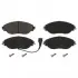 Комплект тормозных колодок, дисковый тормоз SWAG 30916868 (фото 1)