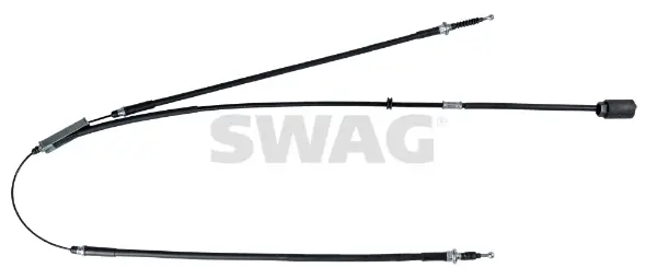 Трос ручного гальма SWAG 33100870 (фото 1)
