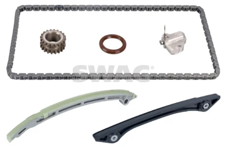 Комплект ГРМ (ланцюг + шестерня) VOLVO S60 II, V60 I, XC60 I FORD FOCUS III, GALAXY II, GALAXY III, GALAXY MK II, KUGA II, MONDEO IV, MONDEO V, S-MAX FORD USA MUSTANG JAGUAR XE 2.0/2.3 03.10- SWAG 33102516