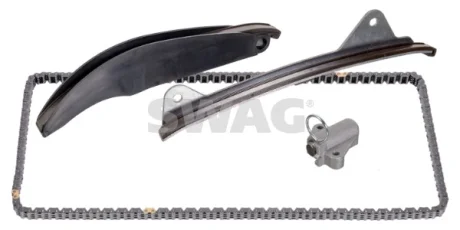 Комплект ГРМ (ланцюг + елементи) HYUNDAI ELANTRA V, ELANTRA VI, I40 I, I40 I CW, IX35, SONATA VI, SONATA VII, TUCSON KIA OPTIMA, SELTOS, SOUL II, SOUL III, SPORTAGE III 1.8/2.0/2.0H 09.10- SWAG 33107922