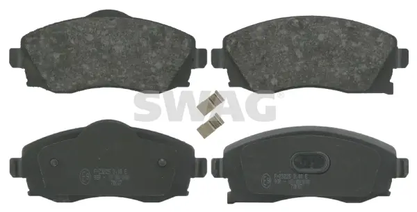 Комплект тормозных колодок, дисковый тормоз SWAG 40916423 (фото 1)