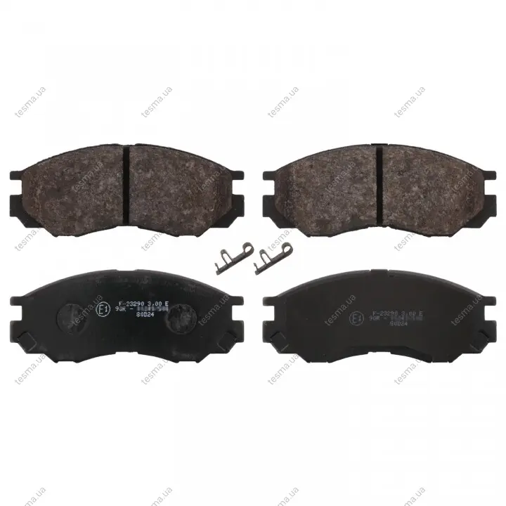 Комплект тормозных колодок, дисковый тормоз SWAG 80916645 (фото 1)
