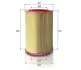 Фiльтр повітряний Fiat Ducato/Citroen Jumper/Peugeot Boxer 2.5TDI 94-06(11) TECNECO AR503I (фото 1)