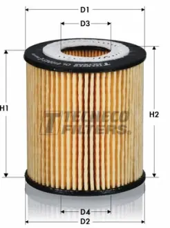 Фільтр масляний BMW E60/E65/E90 05- TECNECO OL010057E