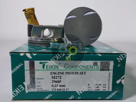 Поршень із пальцем +0.25мм (к-кт на двигун 6 шт.) 3.5L Mercedes M272 TEIKIN 29605-025