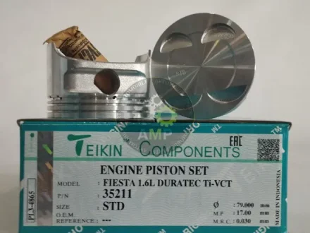 Поршень із пальцем STD (к-кт на двигун) FIESTA 1.6L DURATEC Ti-VCT TEIKIN 35211-STD