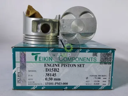 Поршень із пальцем +0.50мм (к-кт на двигун) HONDA D15B1,D15B2 TEIKIN 38145-050