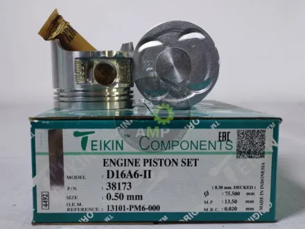 Поршень із пальцем +0.50мм (к-кт на двигун) D16A6-II TEIKIN 38173-050