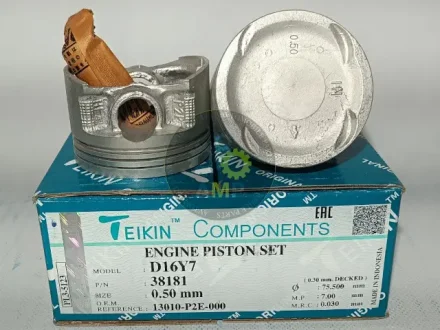 Поршень із пальцем +0.50мм (к-кт на двигун) D16Y7 TEIKIN 38181-050