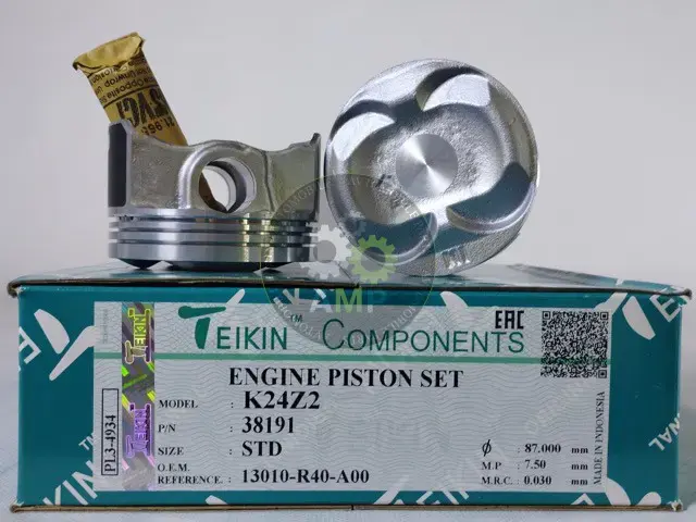 Поршень із пальцем STD (к-кт на двигун) Honda K24Z2 TEIKIN 38191-STD (фото 1)