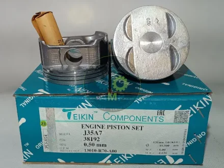 Поршень із пальцем +0.50мм (к-кт на двигун) Honda J35A7,J35Z4 TEIKIN 38192-050