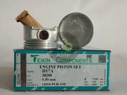 Поршень із пальцем +0.50мм (к-кт на двигун) D17A TEIKIN 38200-050