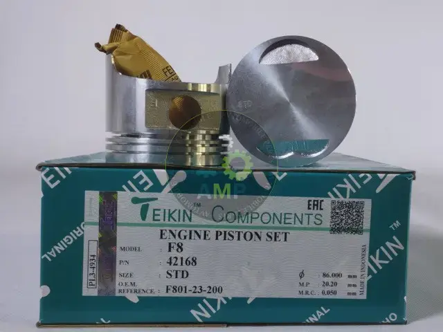 Поршень із пальцем STD (к-кт на двигун) Mazda 1,8 (F8) TEIKIN 42168-STD (фото 1)