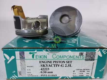 Поршень із пальцем +0.50мм (к-кт на двигун) SKYACTIV-G 2.5L TEIKIN 42223-050
