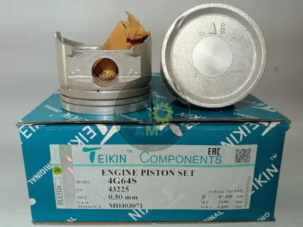 Поршень із пальцем +0.50мм (к-кт на двигун) 4G64S TEIKIN 43225-050