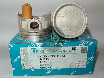 Поршень із пальцем +1.00мм (к-кт на двигун) 4G64S TEIKIN 43225-100