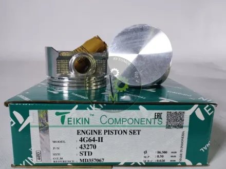 Поршень із пальцем STD (к-кт на двигун) 4G64-II 43270-STD TEIKIN 43270STD