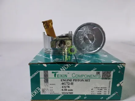 Поршень із пальцем +0.50мм (к-кт на двигун) 6G72-II TEIKIN 43278-050