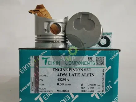 Поршни +0.50mm (к-кт на мотор) Mitsubishi 4D56 LATE TEIKIN 43291A050