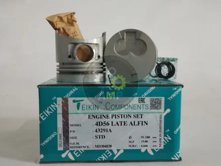 Поршни, к-кт на мотор Mitsubishi 4D56 LATE TEIKIN 43291ASTD
