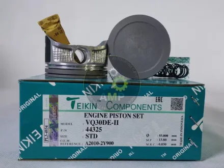 Поршень із пальцем STD (к-кт на двигун) Nissan 3,0L (VQ30DE-II) TEIKIN 44325-STD