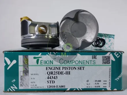 Поршни стандарт (STD) (к-кт на мотор) Nissan QR25DE (USA,General,Asia) TEIKIN 44343-STD