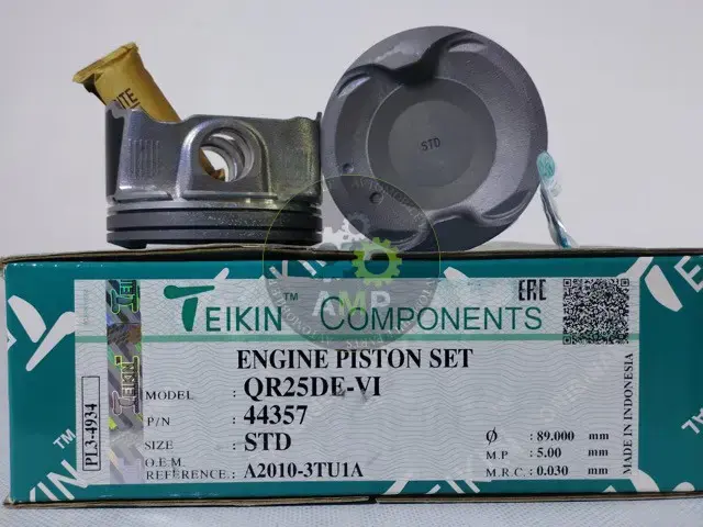 Поршень із пальцем STD (к-кт на двигун) Nissan 2,5L (QR25DE-VI) 2014- X-Trail T32, Rogue, Teana TEIKIN 44357-STD (фото 1)