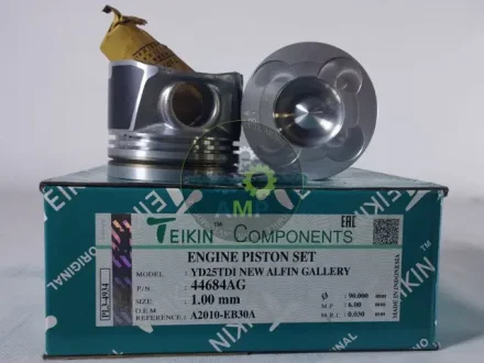 Поршень із пальцем +1.00мм (к-кт на двигун) Nissan 2,5L (YD25TDI NEW) TEIKIN 44684AG-100