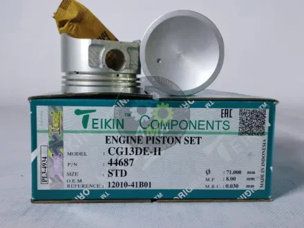 Поршни стандарт (STD) (к-кт на мотор) Nissan CG13DE-II TEIKIN 44687-STD