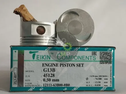 Поршни ремонт (+0.50мм) (к-кт на мотор) Suzuki G13 TEIKIN 45128-050