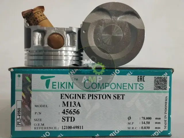 Поршень із пальцем STD (к-кт на двигун) M13A TEIKIN 45656-STD (фото 1)