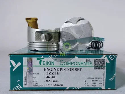 Поршень із пальцем +0.50мм (к-кт на двигун) Toyota 1,8L (2ZZFE) TEIKIN 46340-050