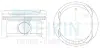 Поршни + 0.25mm(к-кт на мотор) Toyota Camry, RAV-4, Solara 2AZ-FE TEIKIN 46343025 (фото 1)