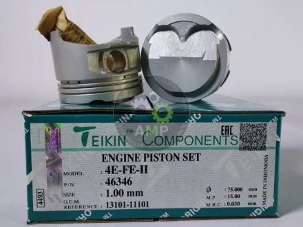 Поршень із пальцем +1.00мм (к-кт на двигун) 4E-FE-II TEIKIN 46346-100