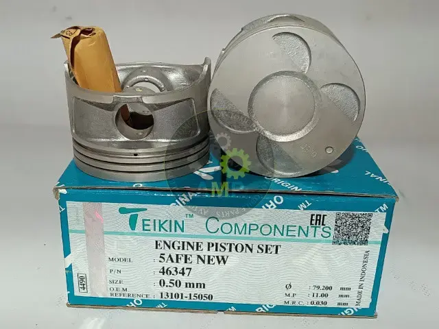 Поршни ремонт (+0.50мм) (к-кт на мотор) Toyota 5A-FE NEW TEIKIN 46347-050 (фото 1)