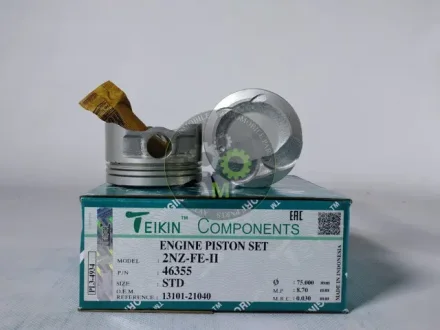Поршень із пальцем STD (к-кт на двигун) Toyota 1,3L (2NZFE,2NZ-FE-II) TEIKIN 46355-STD