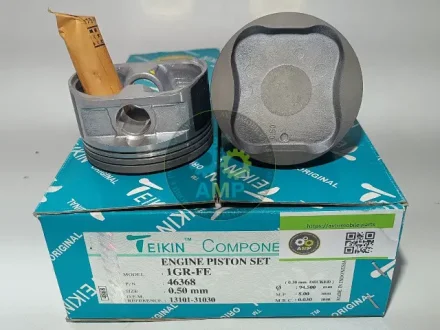 Поршень із пальцем +0.50мм (к-кт на двигун) 1GR-FE TEIKIN 46368-050
