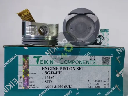 Поршень із пальцем STD (к-кт на двигун) Toyota 3,0L V6 (3GR-FE) TEIKIN 46386-STD