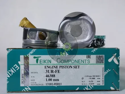 Поршень із пальцем +1.00мм (к-кт на двигун) Toyota 5,7L V8 (3UR-FE) TEIKIN 46388-100