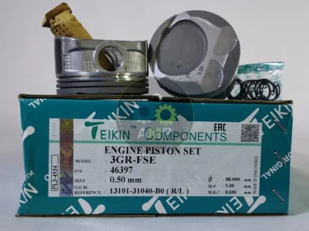 Поршень із пальцем +0.50мм (к-кт на двигун) Toyota 3,0L V6 (3GR-FSE) TEIKIN 46397-050