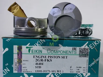 Поршень із пальцем STD (к-кт на двигун) Toyota 3,5L V6 (2GR-FKS) TEIKIN 46404-STD