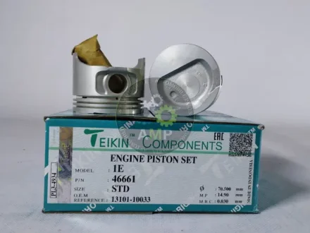 Поршень із пальцем STD (к-кт на двигун) Toyota 1,0L R4 (1E,1EL) TEIKIN 46661-STD