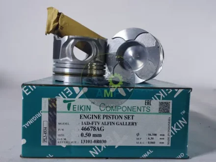 Поршень із пальцем +0.50мм (к-кт на двигун) Toyota 2,0D (1AD-FTV) TEIKIN 46678AG-050