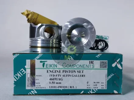 Поршень із пальцем +0.50мм (к-кт на двигун) Toyota 1VD-FTV 4,5 diesel Land Cruiser 200, Lexus LX450D TEIKIN 46691AG-050